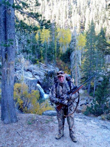 Brenden Stienman hunting the Carson Iceberg near the Clarks Fork