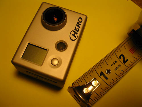 GoPro 960 and ruler-Tape Measure