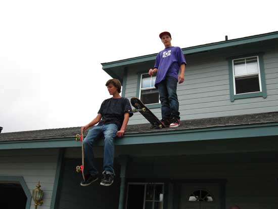 Jake and pal getting ready to fly.