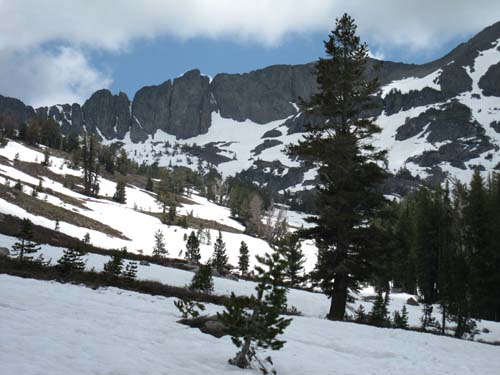 Round Top in early June Snow, 2009.
